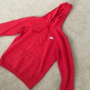 Red Nike Hoodie